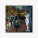 Self-portrait in the studio by Bernhard Folkestad - thumbnail_0_nf_66b0fb341000f9bb7f31f6e9